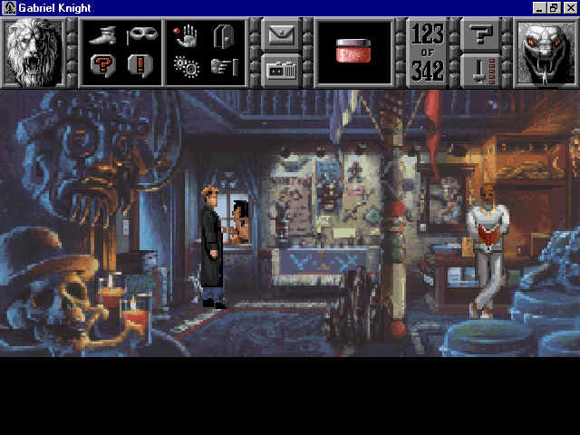 Gabriel Knight: Sins of the Fathers screenshot 6
