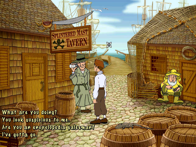 Gilbert Goodmate and the Mushroom of Phungoria screenshot 2