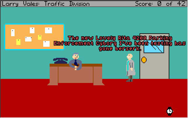 Just (Free) Adventures--Larry Vales: Traffic Division screenshot 1