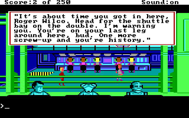 Space Quest 2: Vohaul's Revenge screenshot 1