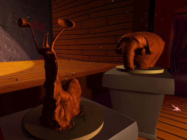 Clay sculptures? Not exactly ...