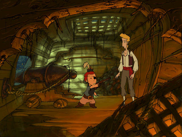 The Curse of Monkey Island screenshot 2