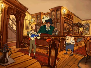 The Curse of Monkey Island screenshot 1
