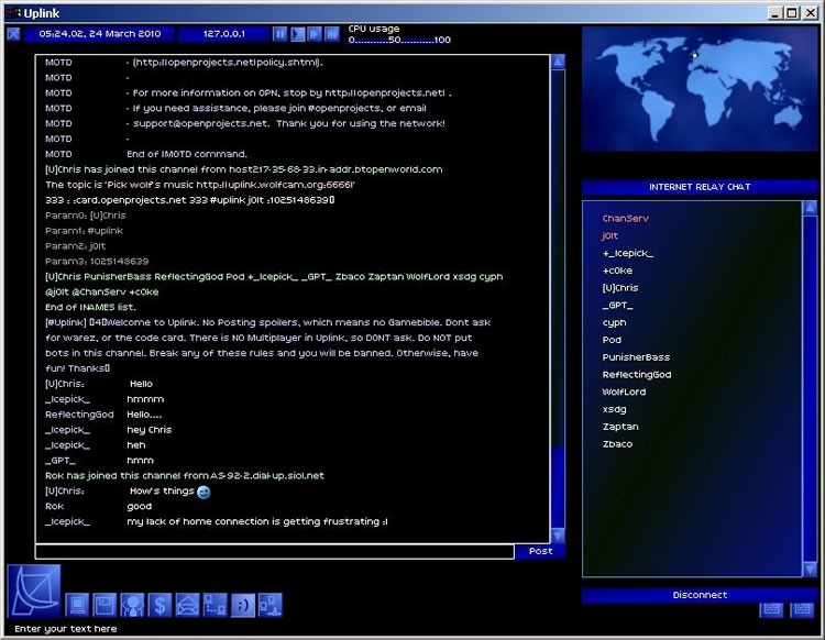 Uplink: Hacker Elite screenshot 4