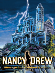 Cover art for Nancy Drew: Message in a Haunted Mansion