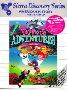 Cover art for Pepper’s Adventures in Time