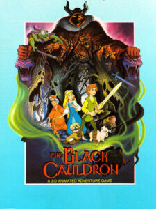 Cover art for The Black Cauldron