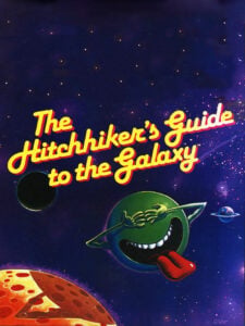 Cover art for The Hitchhiker’s Guide to the Galaxy