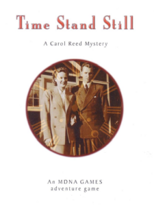 Cover art for Carol Reed: Time Stand Still
