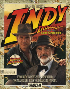 Cover art for Indiana Jones and the Last Crusade: The Graphic Adventure