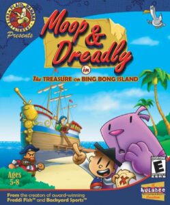 Cover art for Moop and Dreadly in the Treasure on Bing Bong Island
