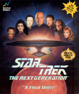 Cover art for Star Trek: The Next Generation – A Final Unity