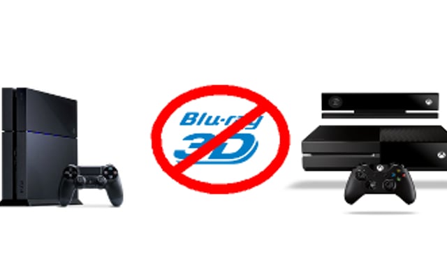 PS4 and Xbox One Won’t Support 3D Blu-ray at Launch