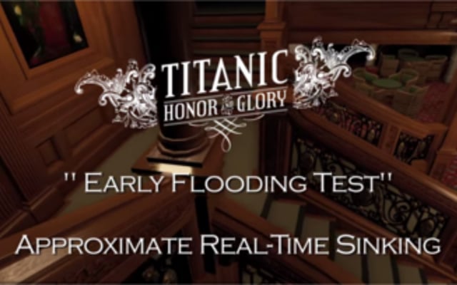Early Sinking Animation – TITANIC Honor and Glory (UE4)