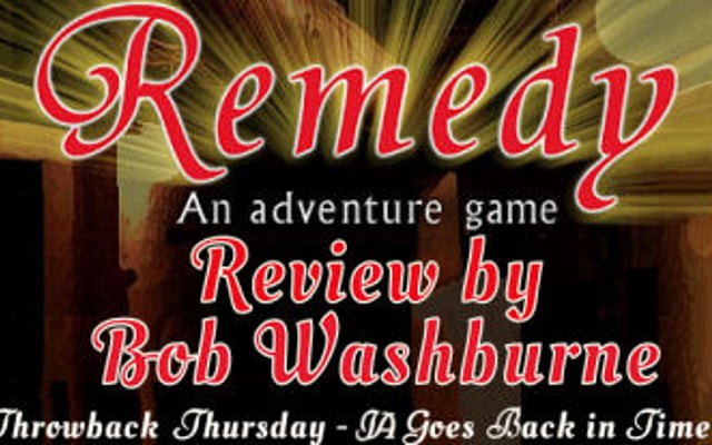 Throwback Thursday: Remedy – An Adventure Game aka The First Carol Reed Mystery – Review 1