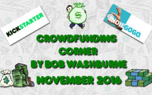 Crowdfunding Corner – November 2016