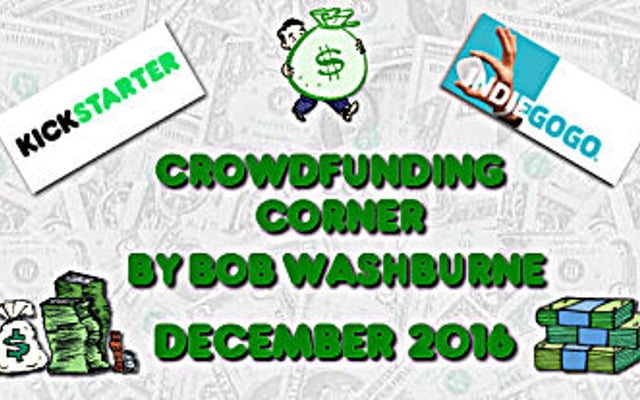 Crowdfunding Corner – December 2016