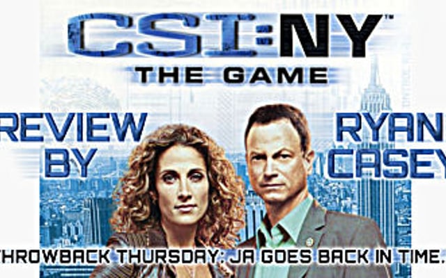 Throwback Thursday – CSI:NY The Game