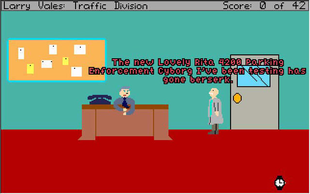 Review: Just (Free) Adventures–Larry Vales: Traffic Division