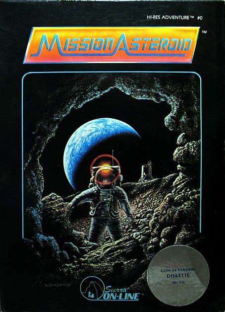 Cover art for Mission Asteroid