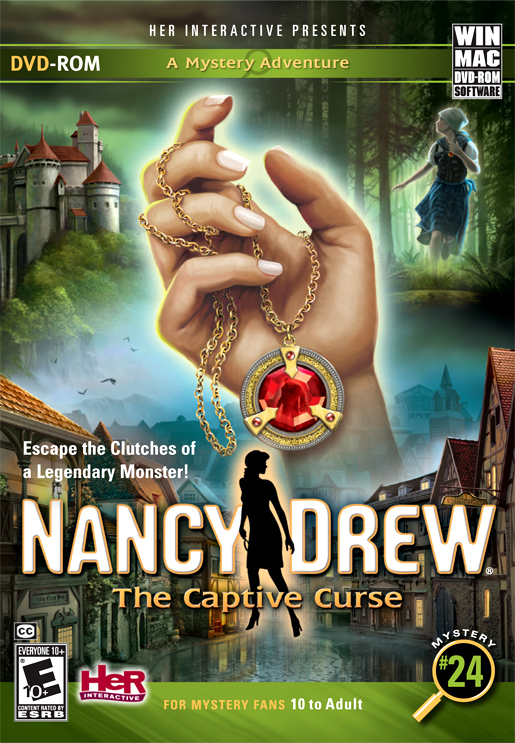 Cover art for Nancy Drew: The Captive Curse