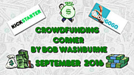Crowdfunding Corner - September 2016