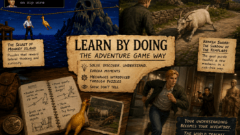 Why The Best Adventure Games Teach You The Rules Without Explaining Them